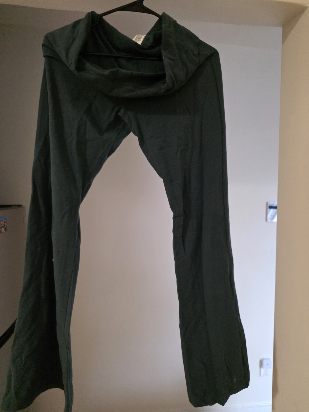 PINK Victoria's Secret Dark Green Flared Leggings